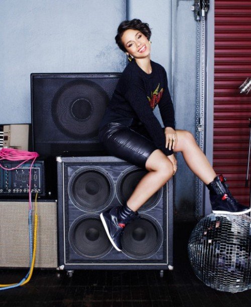 Alicia Keys x Reebok Classics