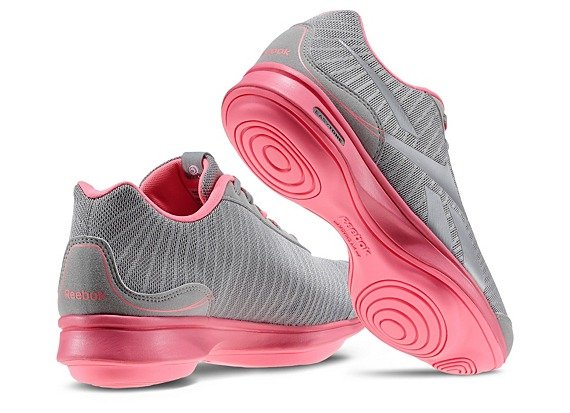 Reebok Easytone Lead Balance Ball Tin Greyflat Greypink Zing