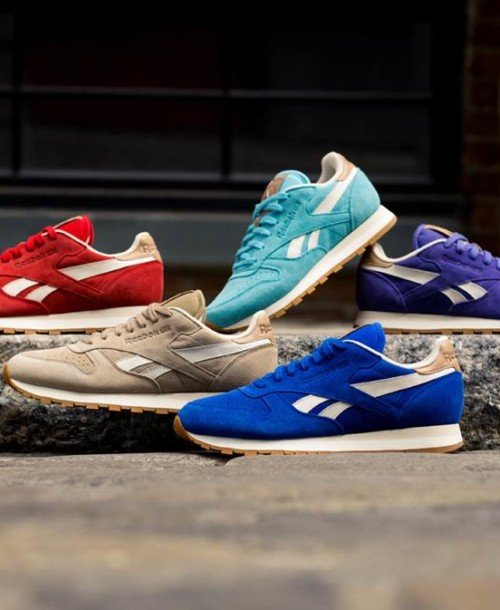 Reebok Classic Leather „Summer Suede Pack” lato 2014