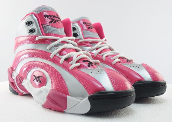 Reebok Shaqnosis GS Silverpink White