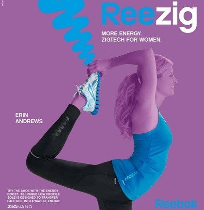 Erin Andrews x Reebok Zigtech